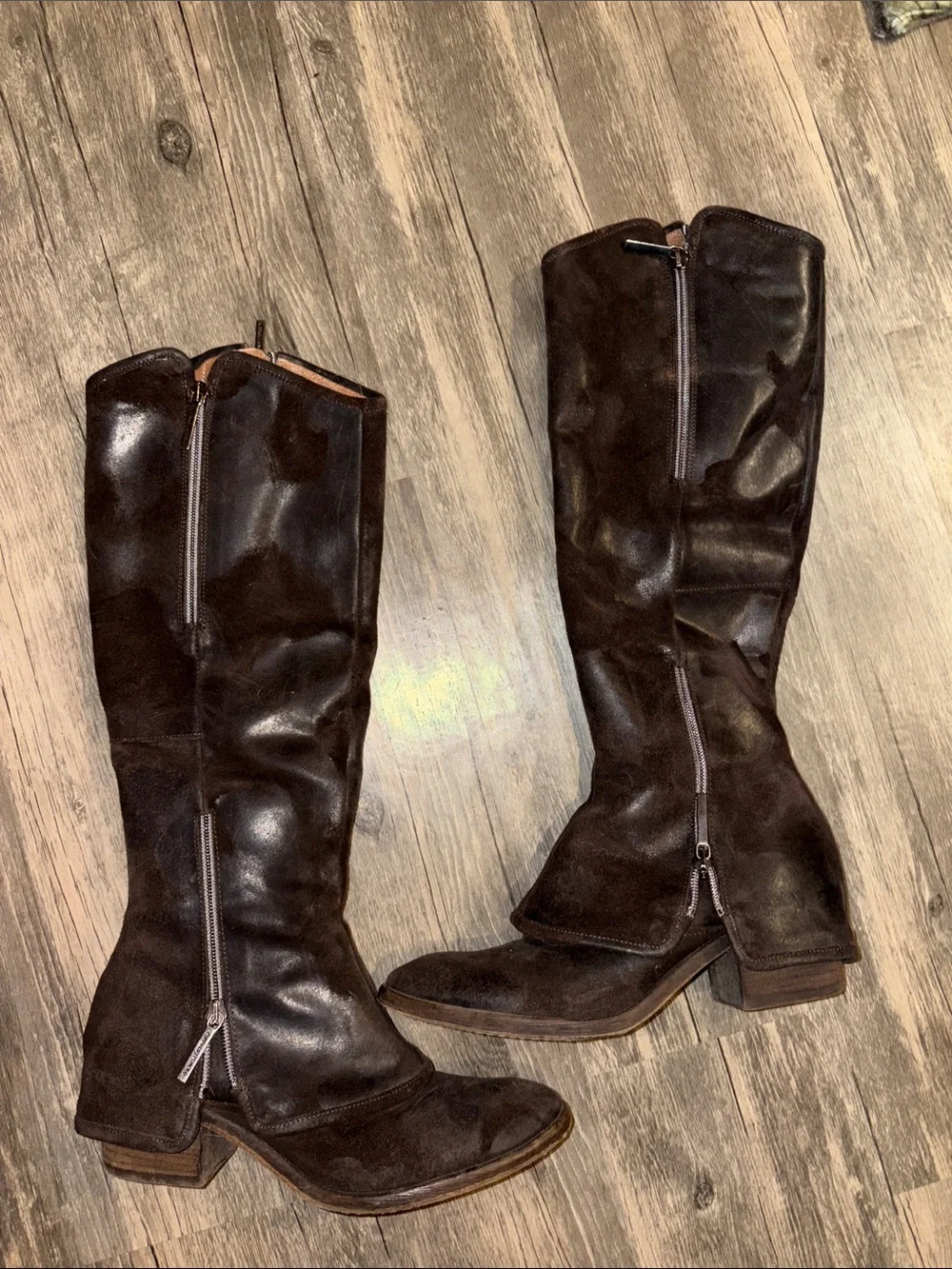 Donald J Pliner Devi3 Z65120* Suede Boot Brown Women Size 6